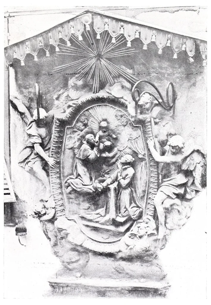 An illustration from Santa Caterina Fieschi-Adorno e i Genovesi : cenni biografici storici ed artistici, 1910, leaf 189