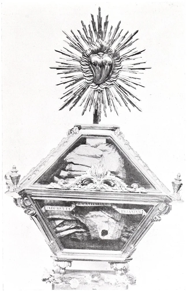An illustration from Santa Caterina Fieschi-Adorno e i Genovesi : cenni biografici storici ed artistici, 1910, leaf 35