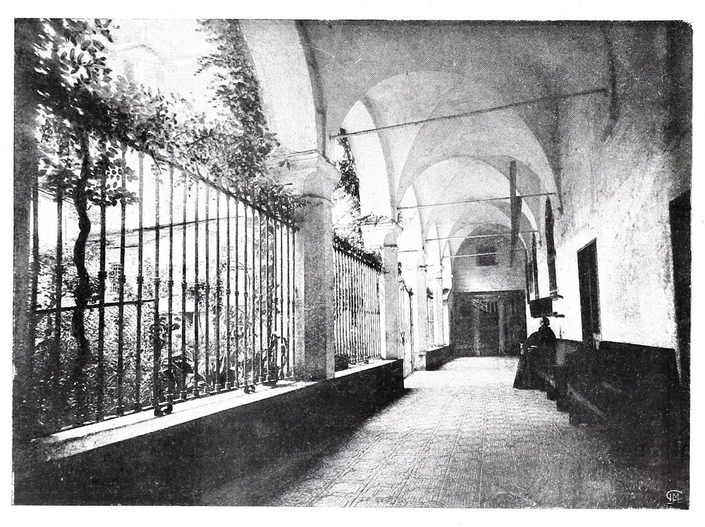 An illustration from Santa Caterina Fieschi-Adorno e i Genovesi : cenni biografici storici ed artistici, 1910, leaf 65