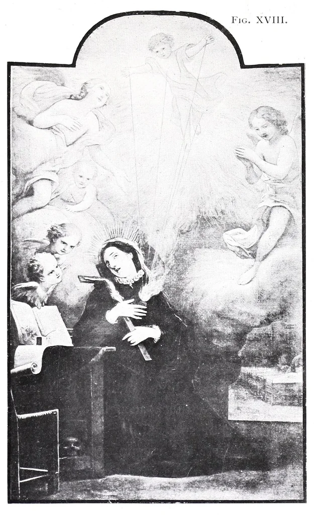 An illustration from Santa Caterina Fieschi-Adorno e i Genovesi : cenni biografici storici ed artistici, 1910, leaf 71