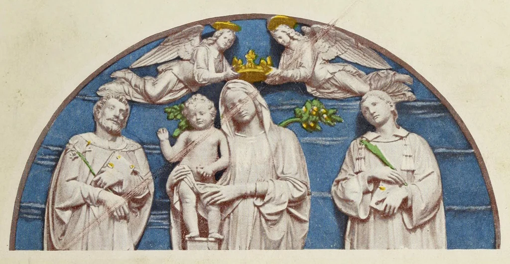 An illustration from Santa Maria della Quercia, 1904, leaf 1