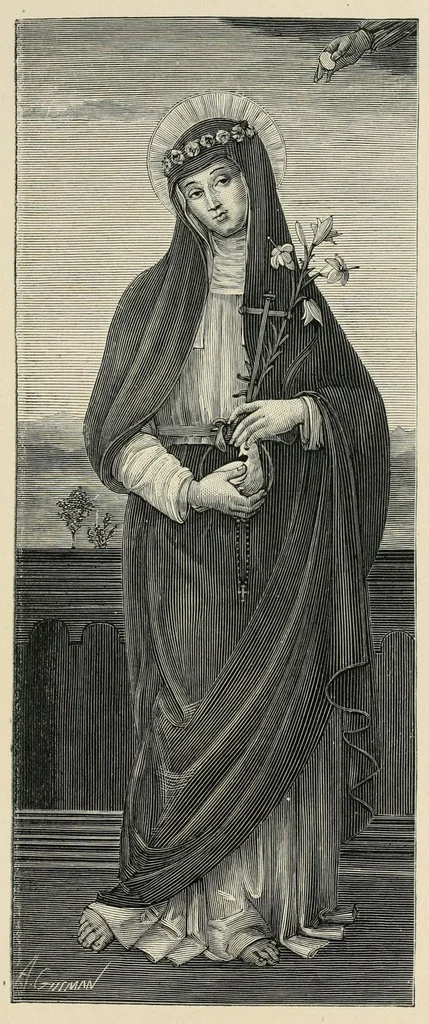 An illustration from Santa Maria della Quercia, 1904, leaf 175