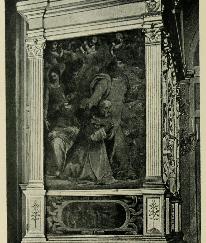 An illustration from Santa Maria della Quercia, 1904, leaf 196