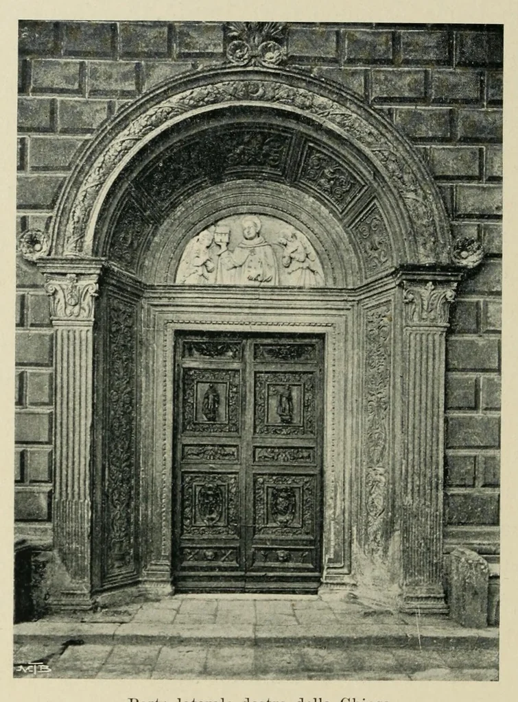 An illustration from Santa Maria della Quercia, 1904, leaf 98