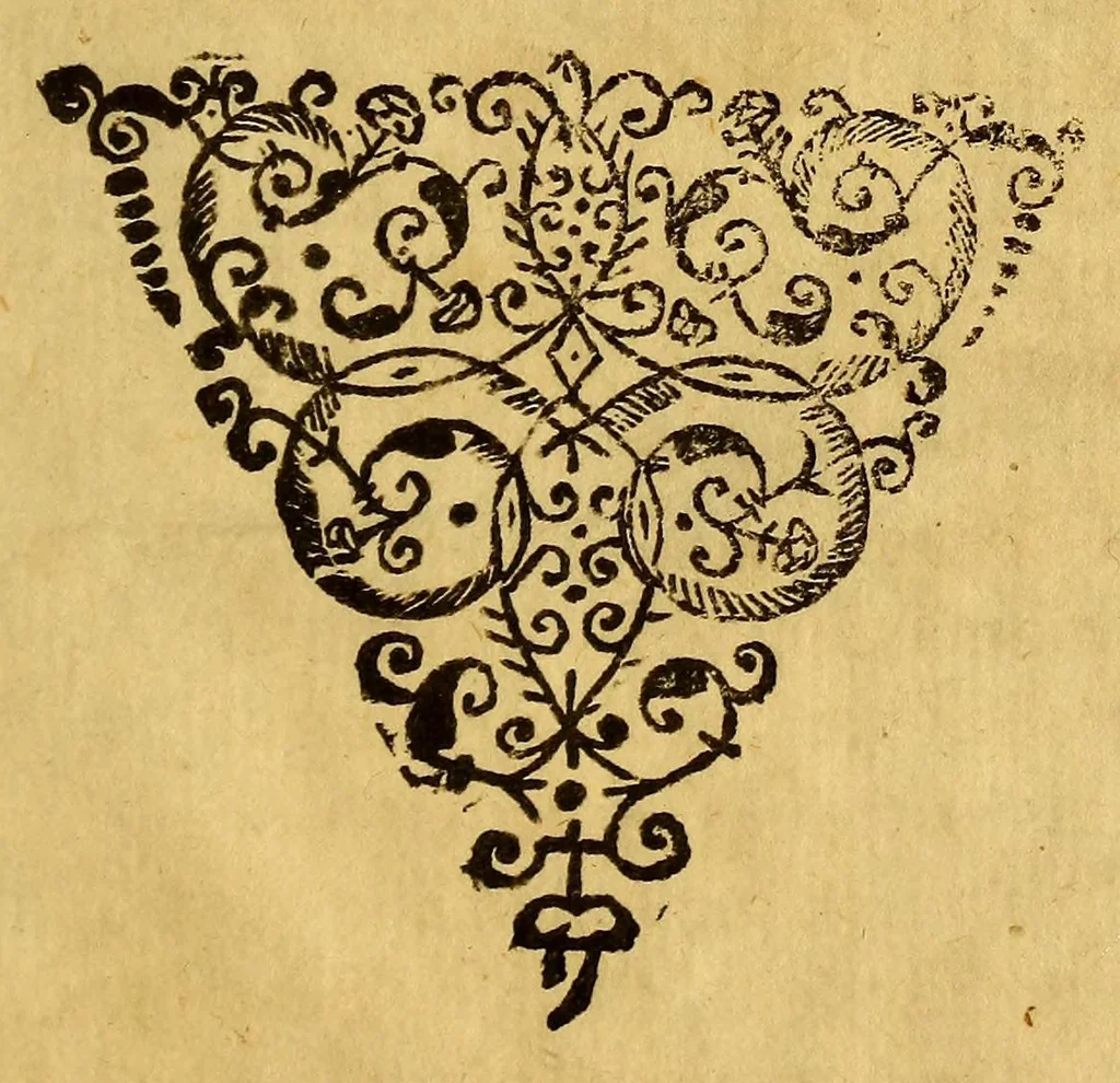 An illustration from Santuario de N. Señora de Copacabana en el Peru. : Poema sacro. Compuesto por el R.P.M.F. Fernando de Valverde, de la Orden de N.P.S. Agustin calificador de el S. Oficio, 1641, leaf 619