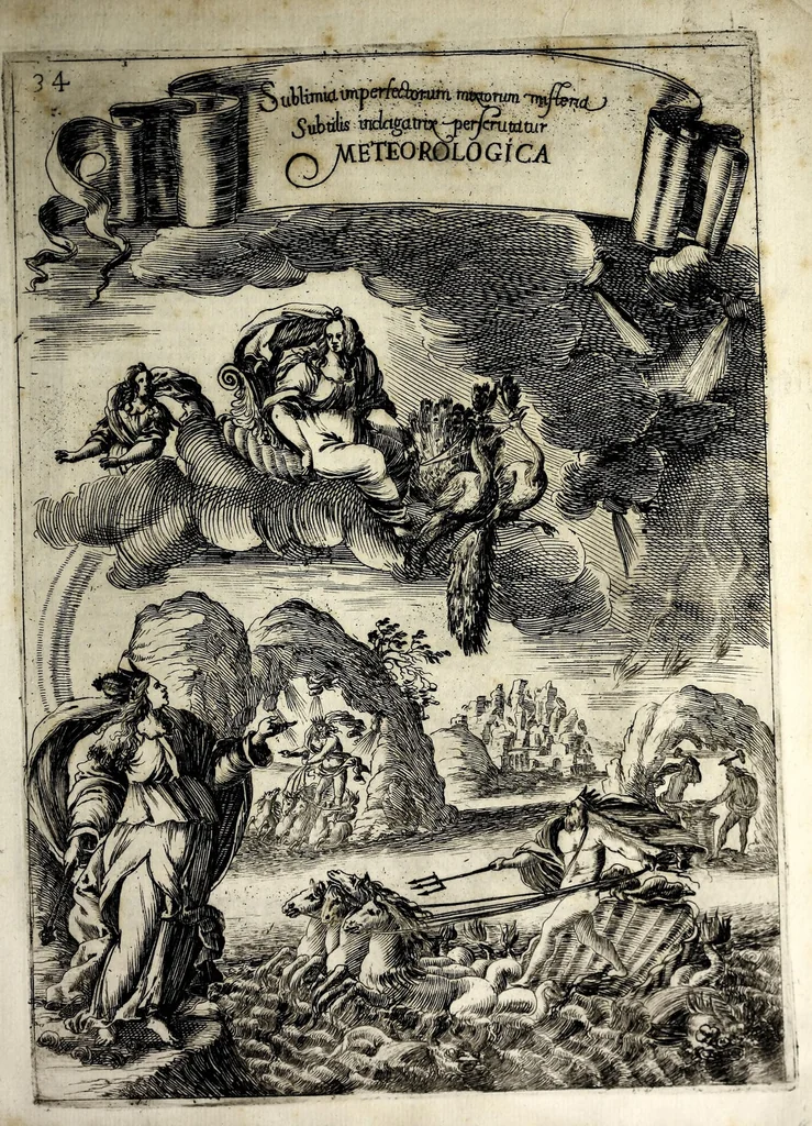 An illustration from Sapientiae pignus amabile philosophia universa in Coll. Flor. Soc. Iesu data anno 1647, 1647, leaf 41