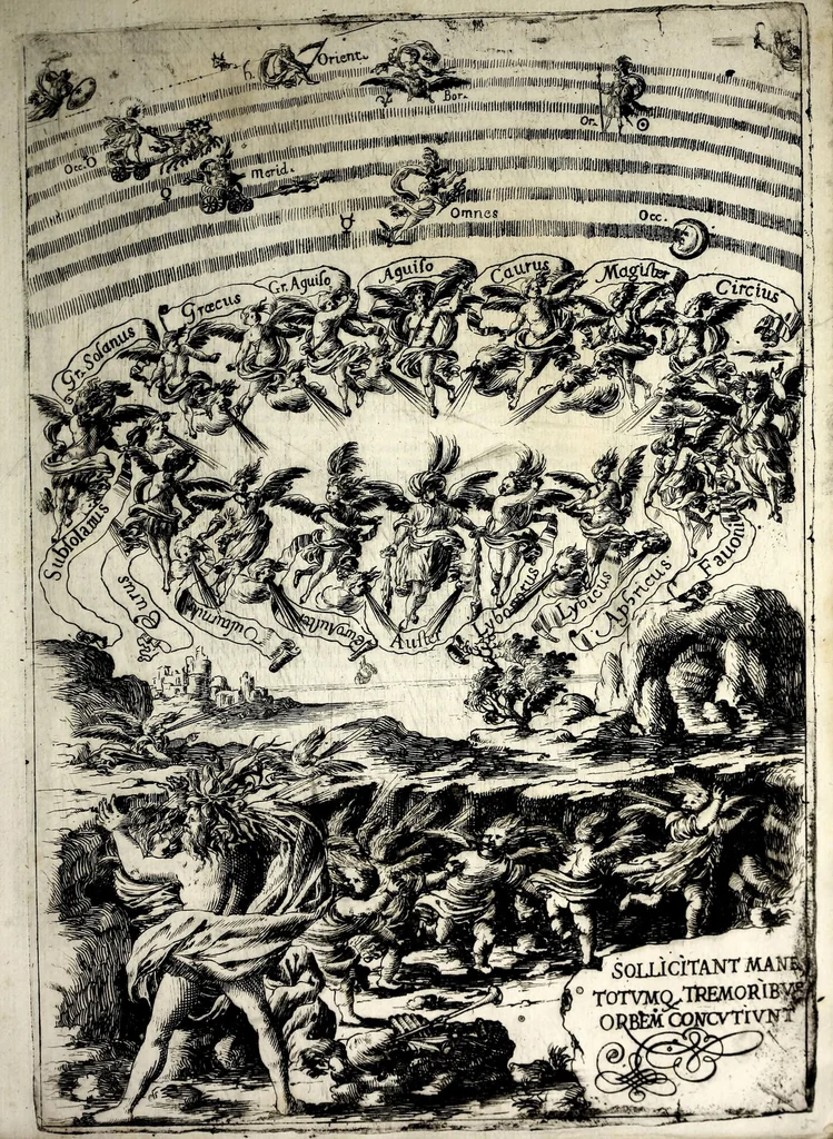 An illustration from Sapientiae pignus amabile philosophia universa in Coll. Flor. Soc. Iesu data anno 1647, 1647, leaf 51