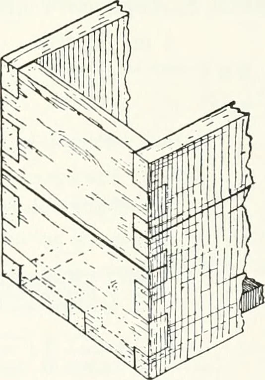 An illustration from Sarcophages antérieurs au Nouvel Empire, 1903, leaf 94