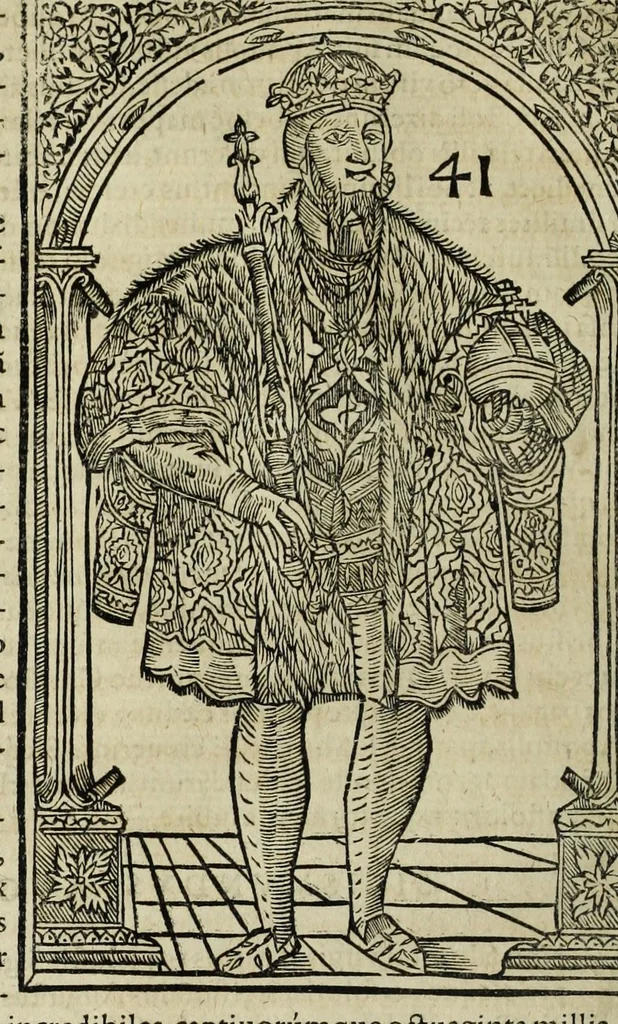 An illustration from Sarmatiae evropeae descriptio : qvae regnvm Poloniae, Litvaniam, Samogitiam, Rvssiam, Massoviam, Prvssiam, Pomeraniam, Livoniam, et Moschoviae Tartariaeqve partem complectitur, 1581, leaf 60