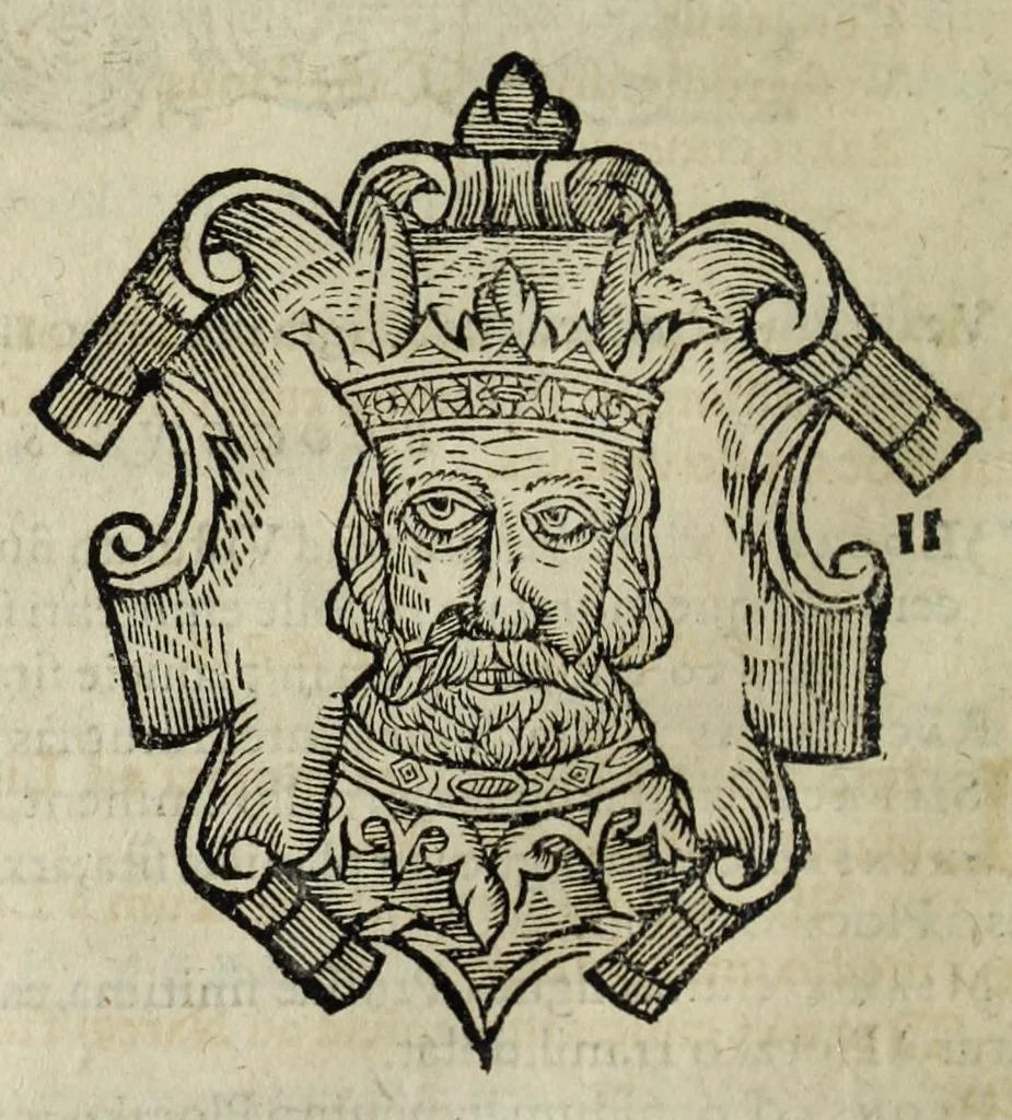 An illustration from Sarmatiae evropeae descriptio : qvae regnvm Poloniae, Litvaniam, Samogitiam, Rvssiam, Massoviam, Prvssiam, Pomeraniam, Livoniam, et Moschoviae Tartariaeqve partem complectitur, 1581, leaf 88