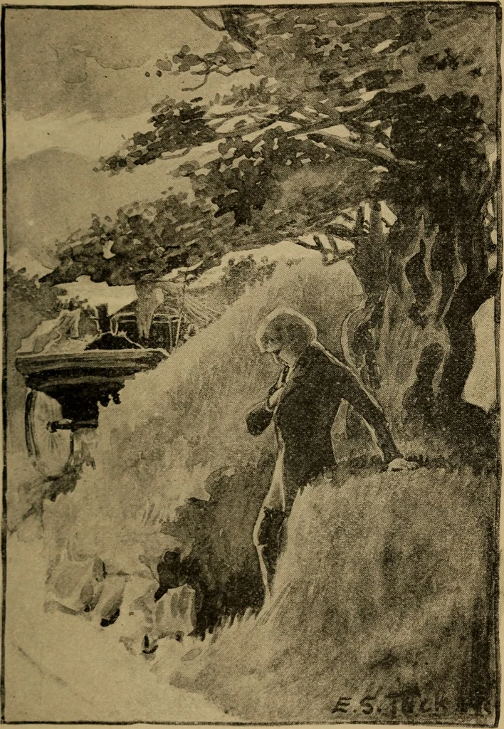 An illustration from Sartor resartus; the life and opinions of Herr Teufelsdröckh, 1893, leaf 180