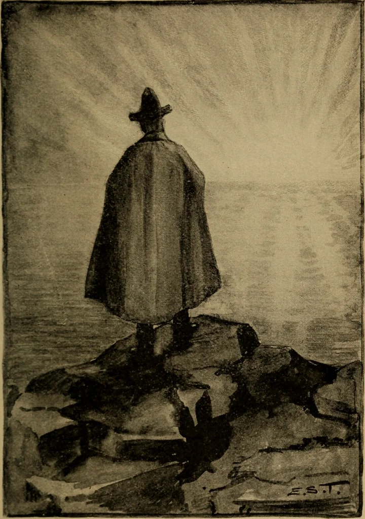 An illustration from Sartor resartus; the life and opinions of Herr Teufelsdröckh, 1893, leaf 210