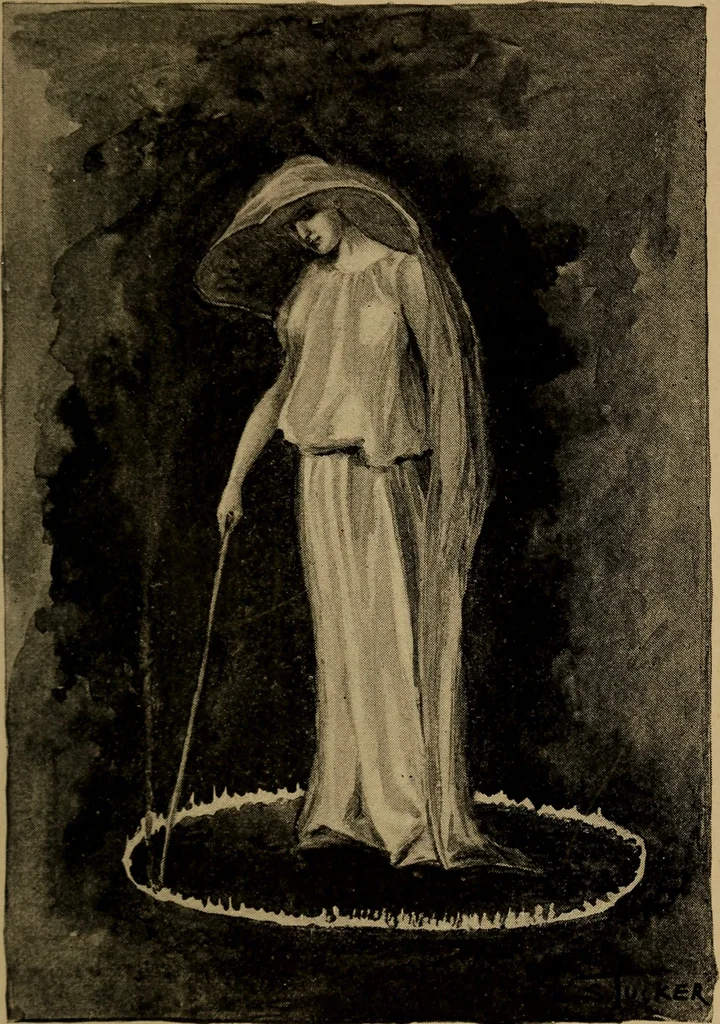 An illustration from Sartor resartus; the life and opinions of Herr Teufelsdröckh, 1893, leaf 252