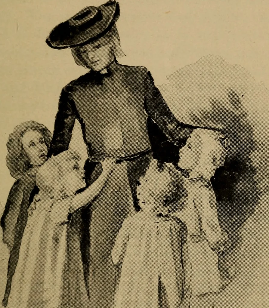 An illustration from Sartor resartus; the life and opinions of Herr Teufelsdröckh, 1893, leaf 262
