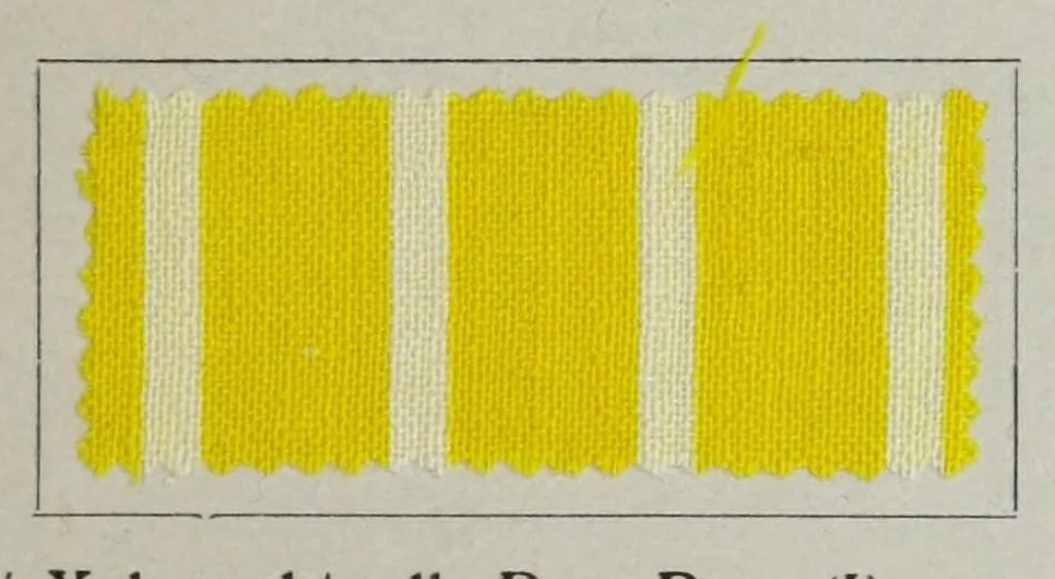 An illustration from Säurefarbstoffe im Druck auf Wolle = Colorants acides dans l'impression sur laine = Acid colours for wool printing = Coloranti acidi nella stampa della lana, 1900, leaf 17