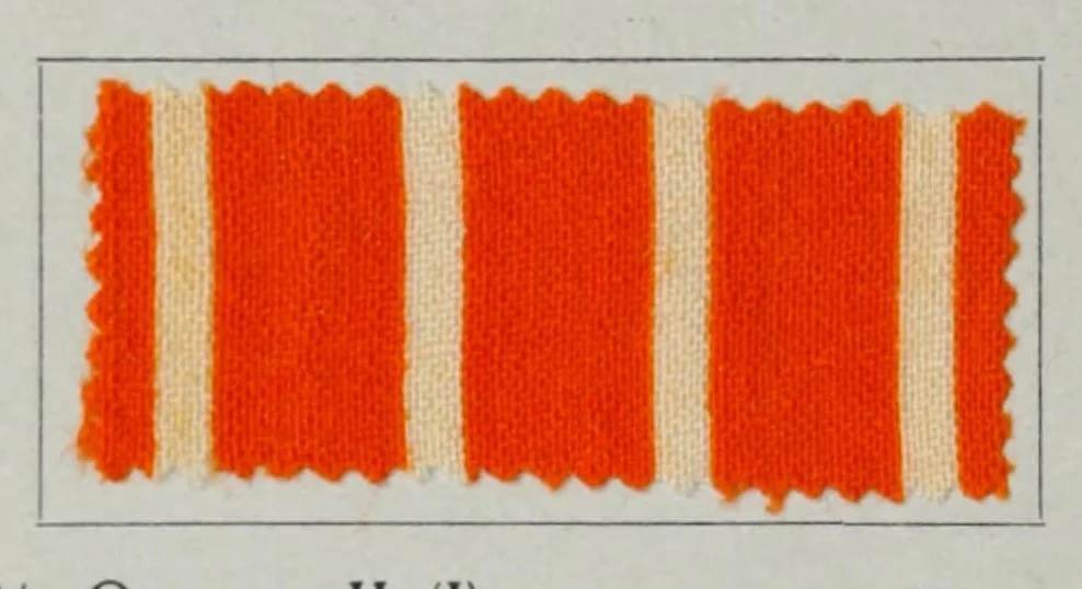 An illustration from Säurefarbstoffe im Druck auf Wolle = Colorants acides dans l'impression sur laine = Acid colours for wool printing = Coloranti acidi nella stampa della lana, 1900, leaf 18