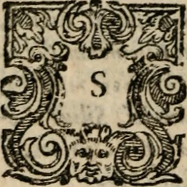 An illustration from S. Aurelii Augustini Hipponensis Episcopi operum .., 1596, leaf 695