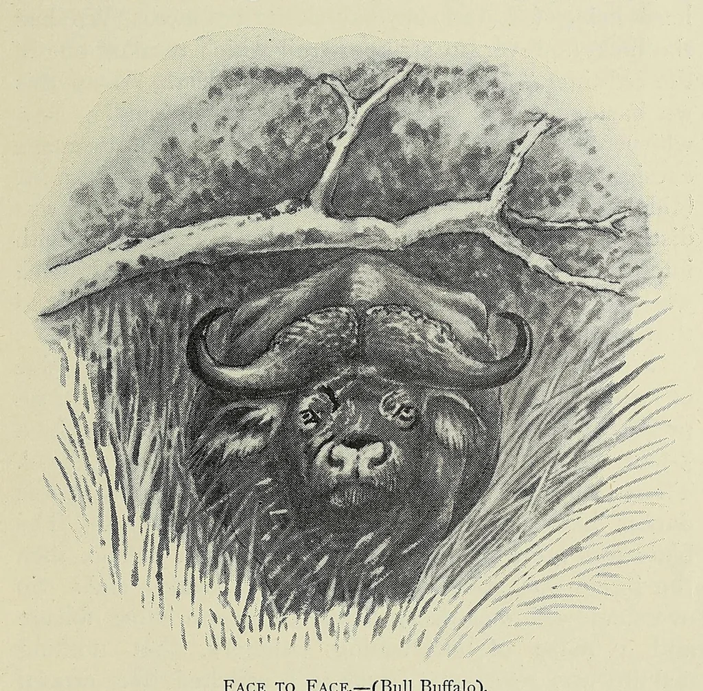 An illustration from Savage Sudan : its wild tribes, big-game and bird-life, 1921, leaf 237
