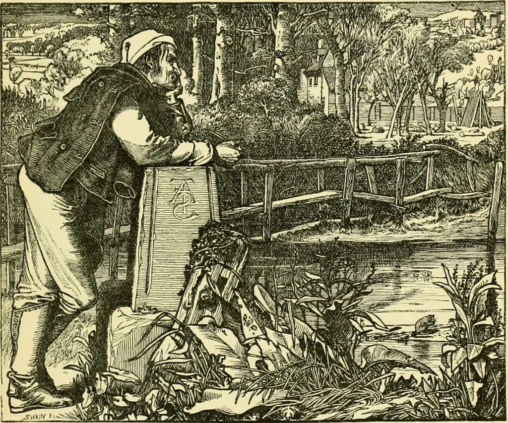 An illustration from The Savoy, 1896, leaf 124