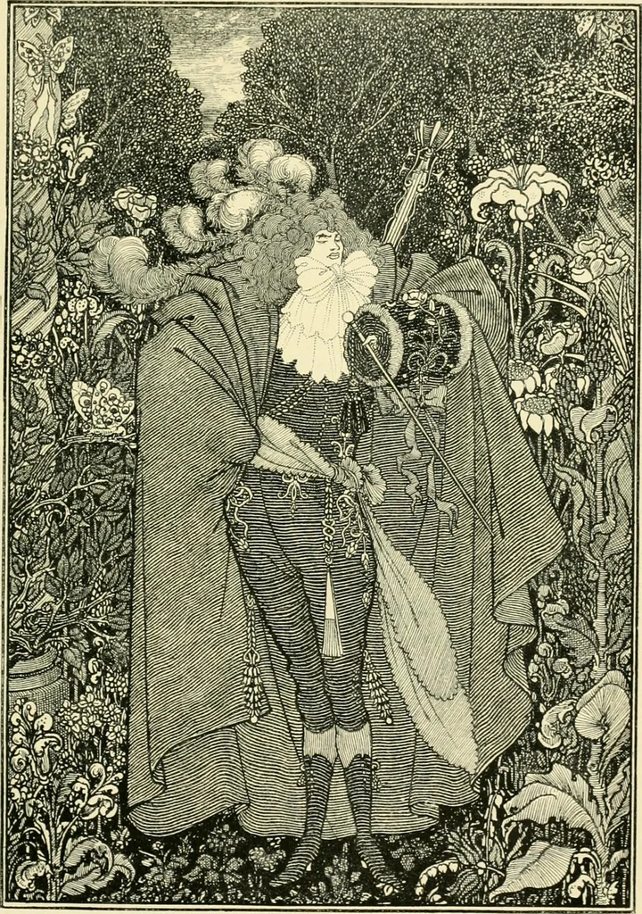 An illustration from The Savoy, 1896, leaf 162