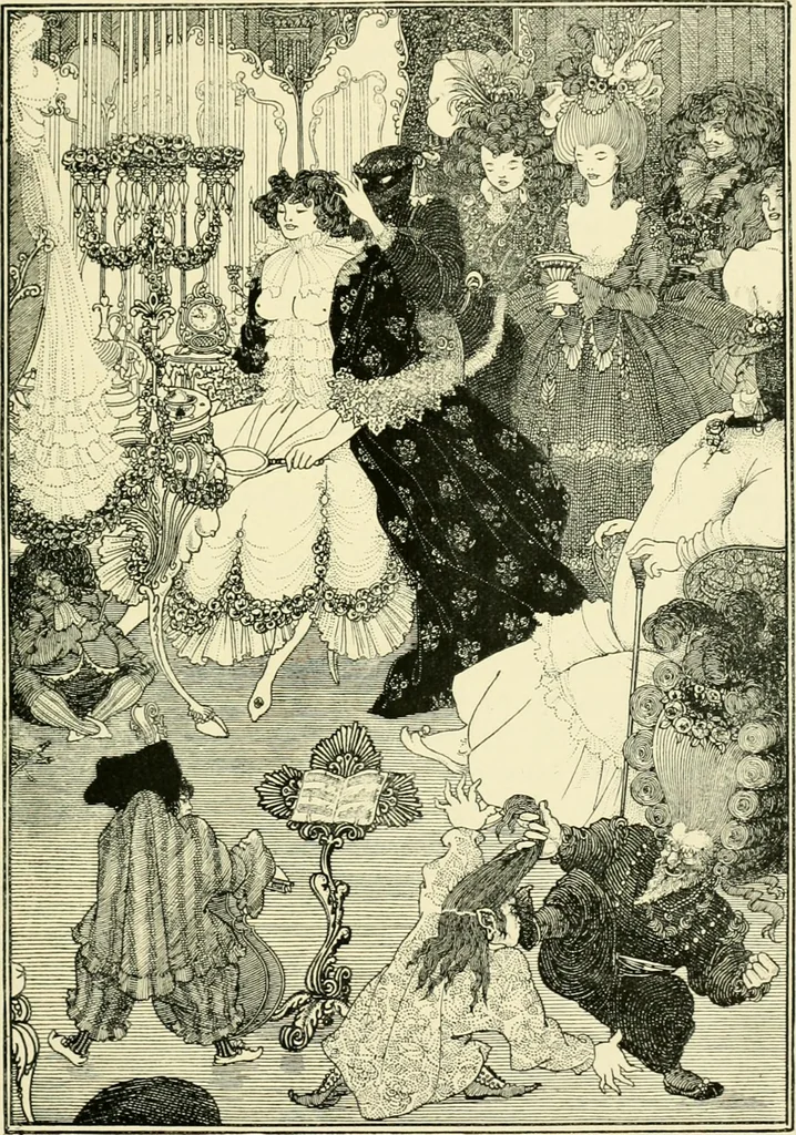 An illustration from The Savoy, 1896, leaf 166