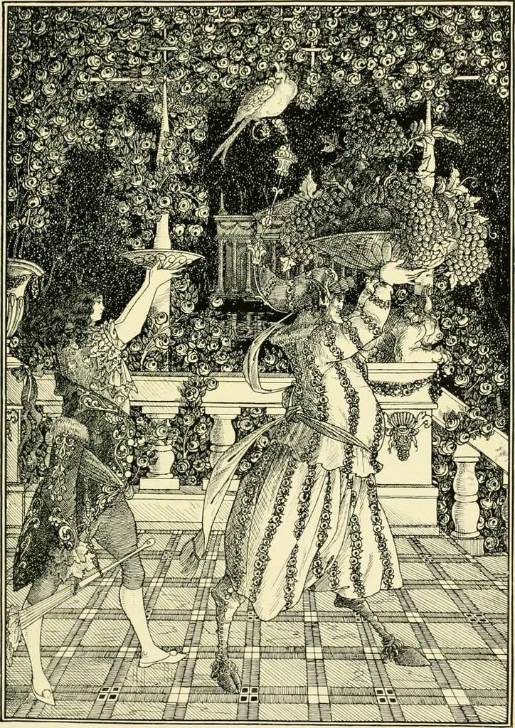 An illustration from The Savoy, 1896, leaf 172