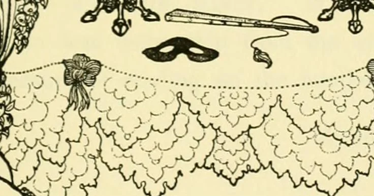 An illustration from The Savoy, 1896, leaf 184
