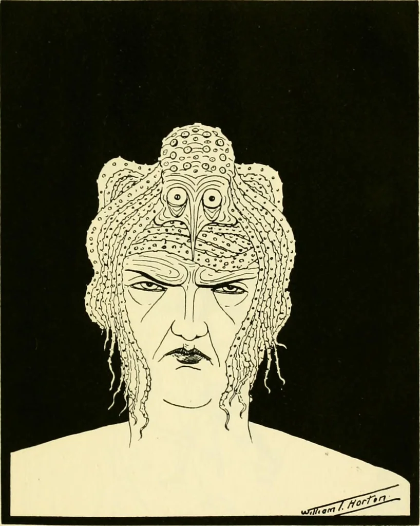 An illustration from The Savoy, 1896, leaf 256
