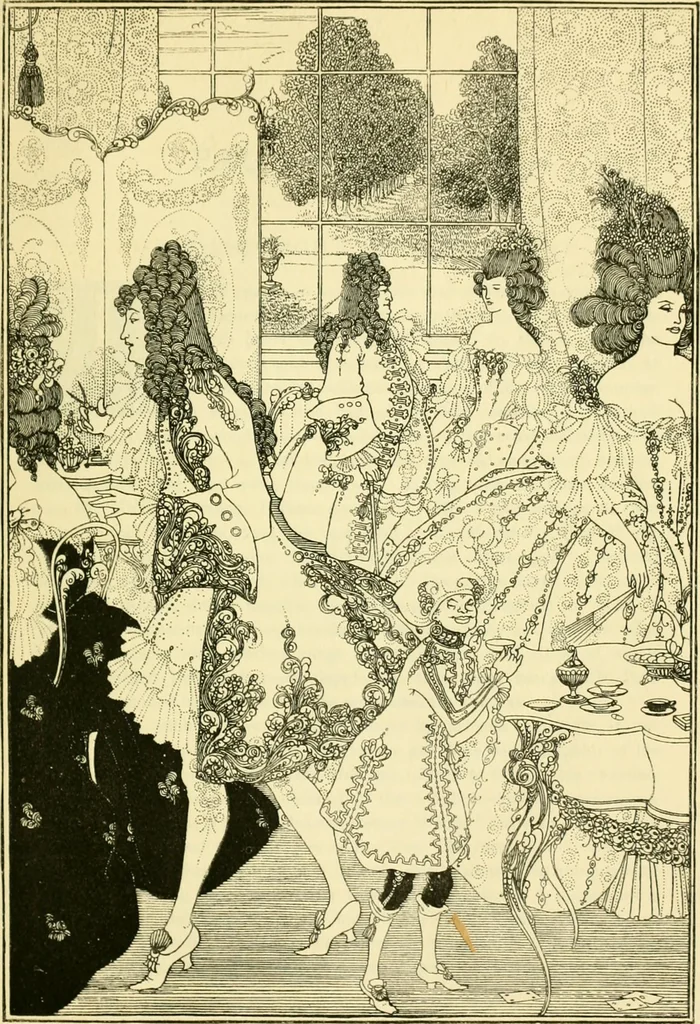 An illustration from The Savoy, 1896, leaf 292