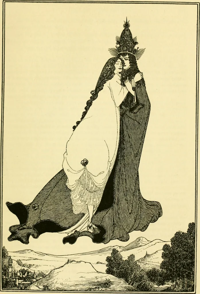 An illustration from The Savoy, 1896, leaf 370