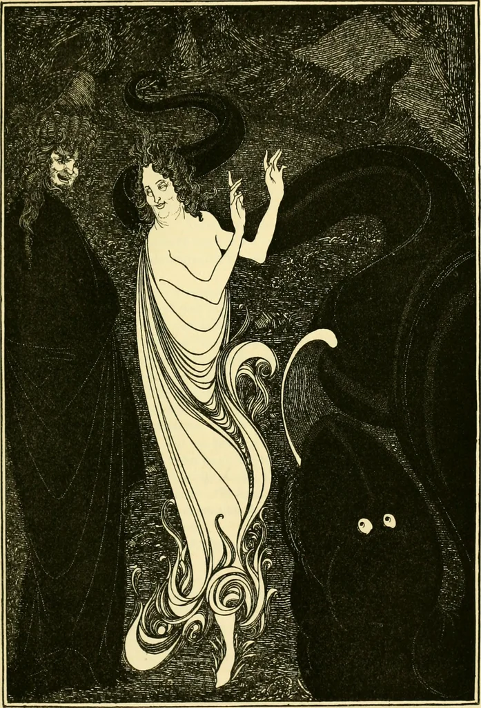 An illustration from The Savoy, 1896, leaf 374