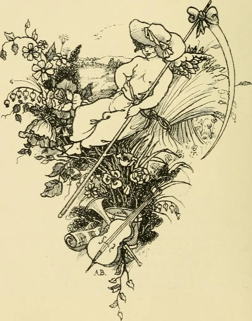 An illustration from The Savoy, 1896, leaf 71