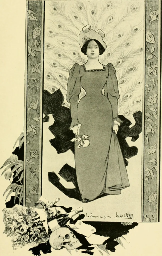 An illustration from The Savoy, 1896, leaf 86