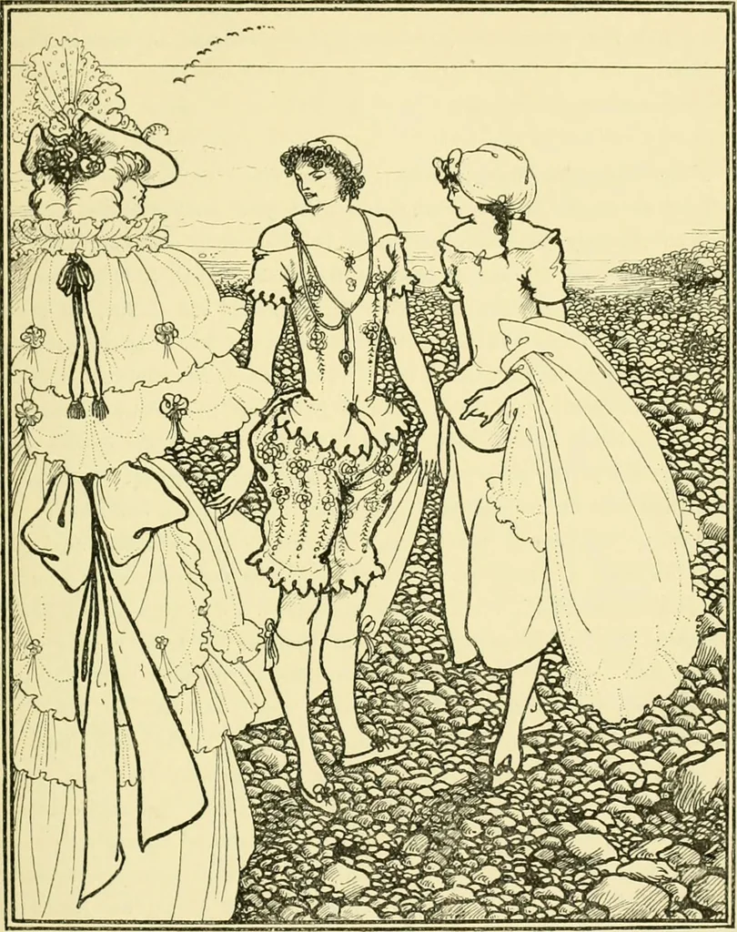 An illustration from The Savoy, 1896, leaf 92