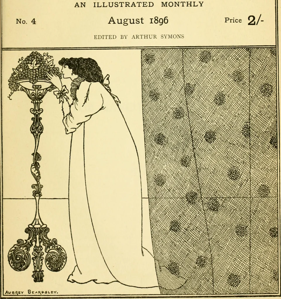 An illustration from The Savoy, 1896, leaf 114