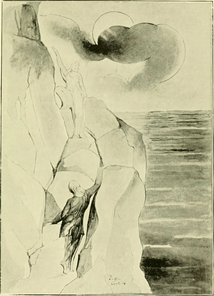 An illustration from The Savoy, 1896, leaf 148