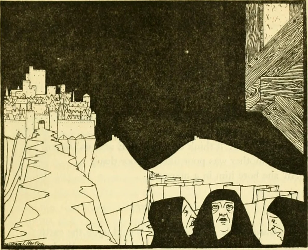 An illustration from The Savoy, 1896, leaf 198