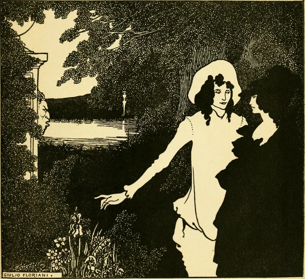 An illustration from The Savoy, 1896, leaf 214