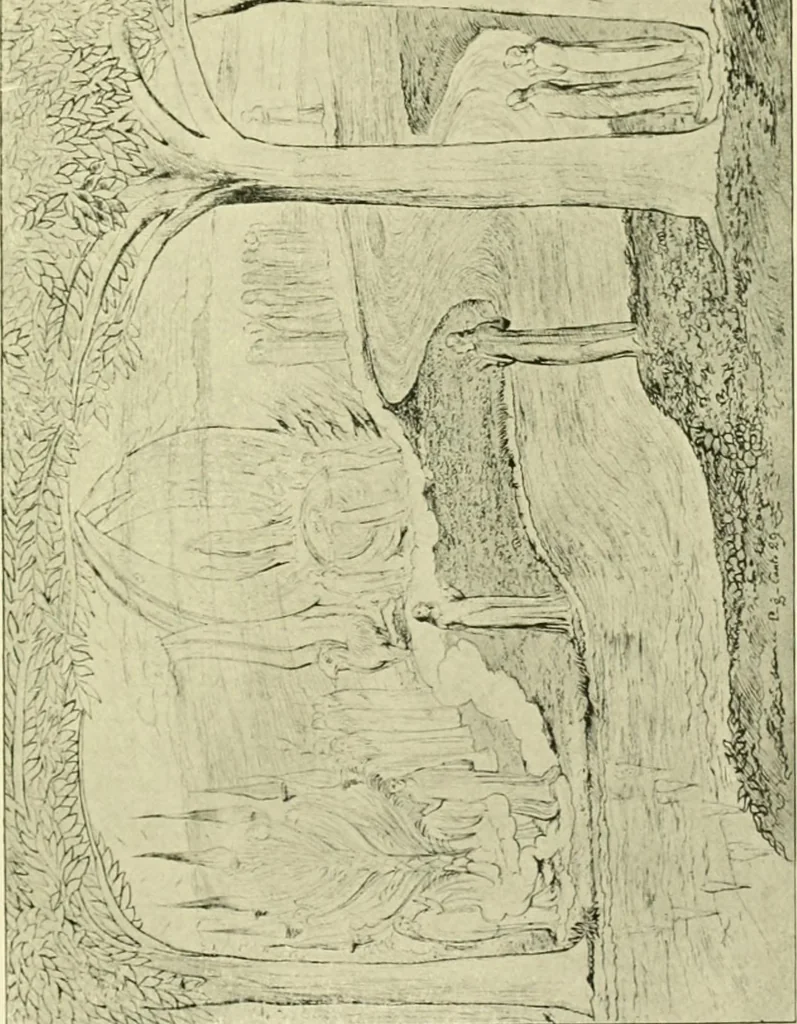 An illustration from The Savoy, 1896, leaf 250