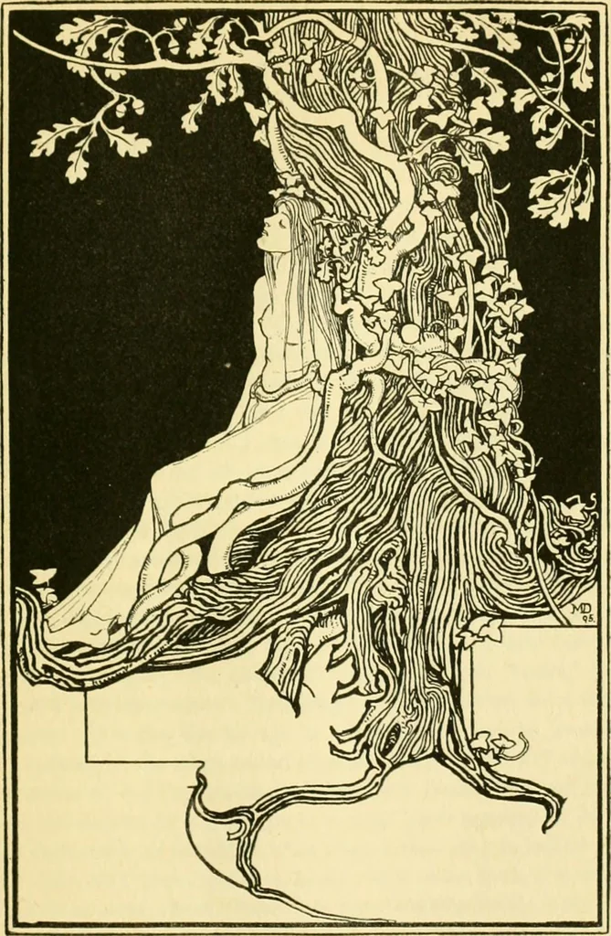 An illustration from The Savoy, 1896, leaf 286
