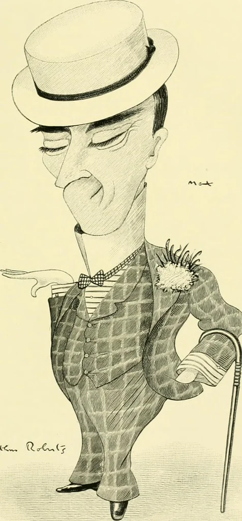 An illustration from The Savoy, 1896, leaf 68