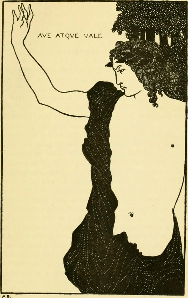 An illustration from The Savoy, 1896, leaf 156
