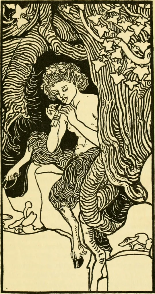An illustration from The Savoy, 1896, leaf 166