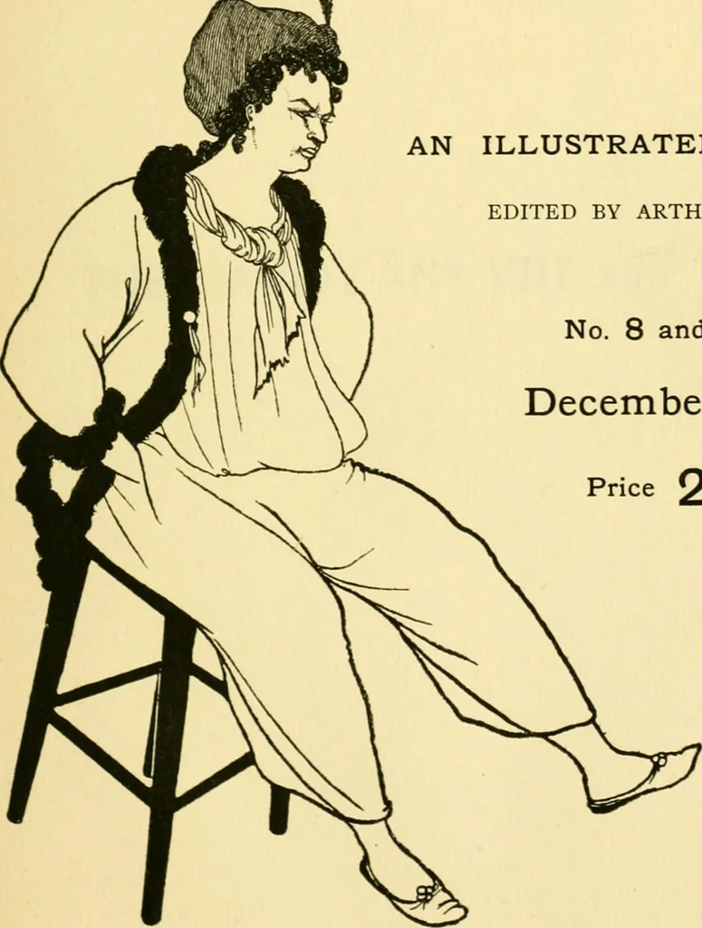 An illustration from The Savoy, 1896, leaf 202
