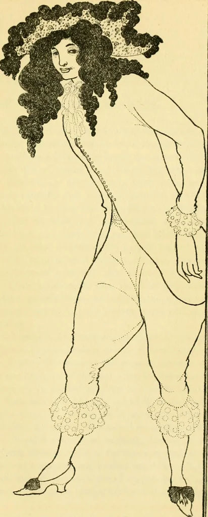 An illustration from The Savoy, 1896, leaf 232