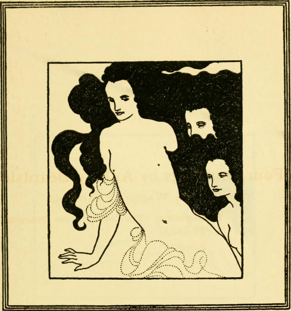 An illustration from The Savoy, 1896, leaf 244