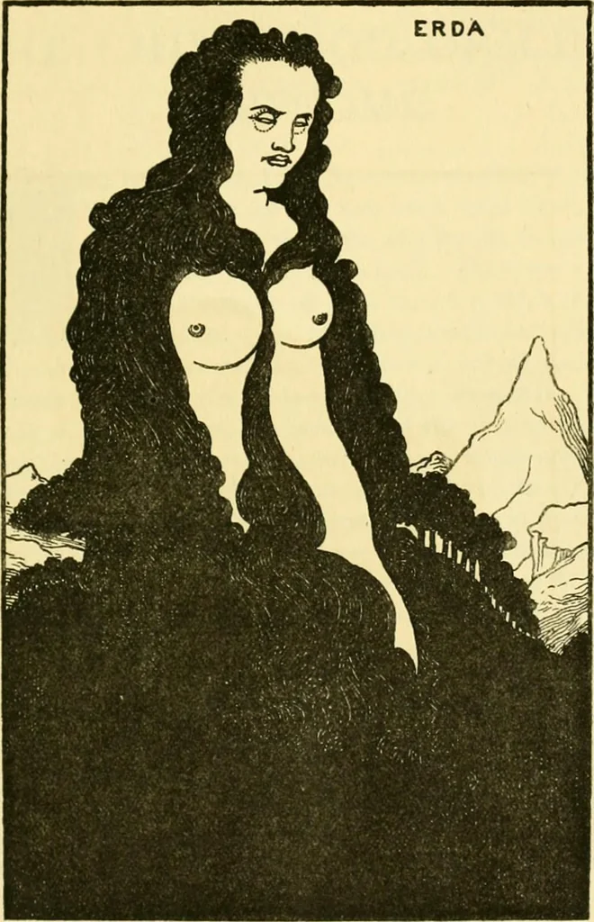 An illustration from The Savoy, 1896, leaf 250