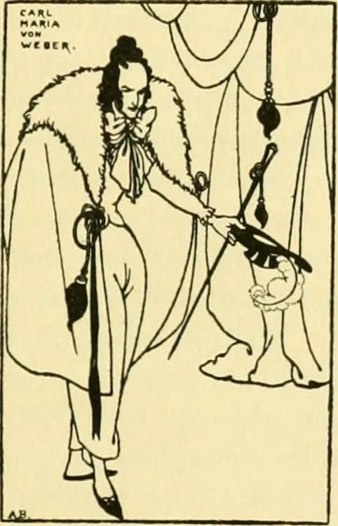 An illustration from The Savoy, 1896, leaf 266