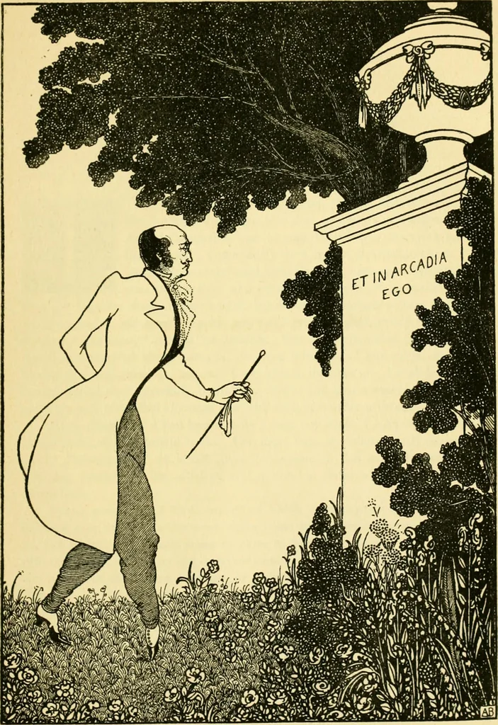 An illustration from The Savoy, 1896, leaf 290