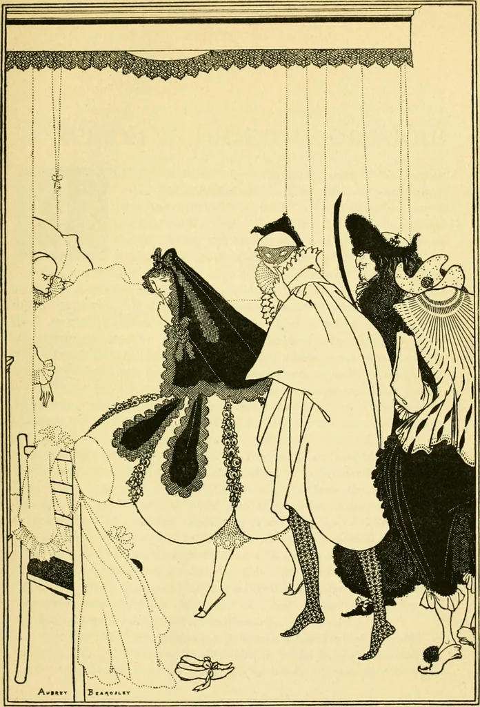 An illustration from The Savoy, 1896, leaf 36